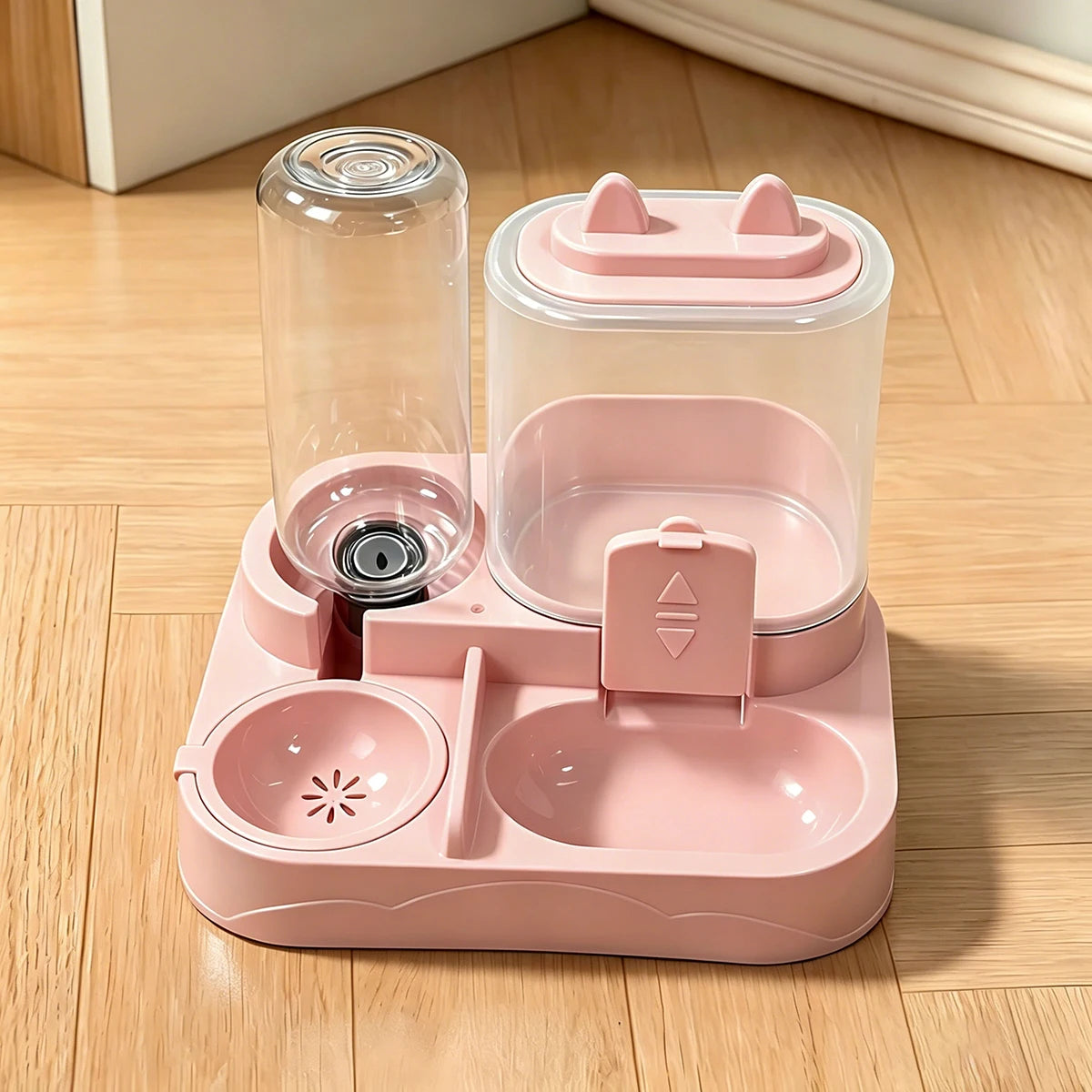 Large Pet Feeder & Water Dispenser