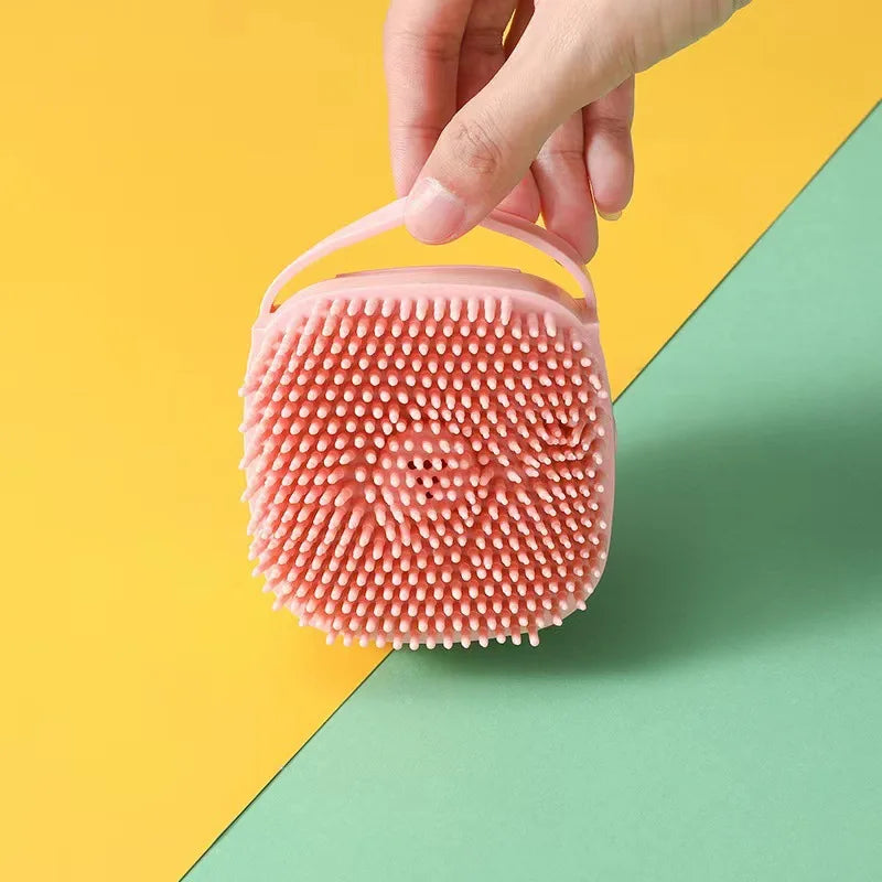 Bathroom Puppy Dog Cat Bath Massage Gloves Brush