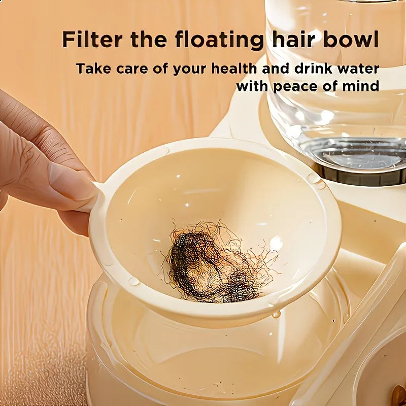 Large Pet Feeder & Water Dispenser
