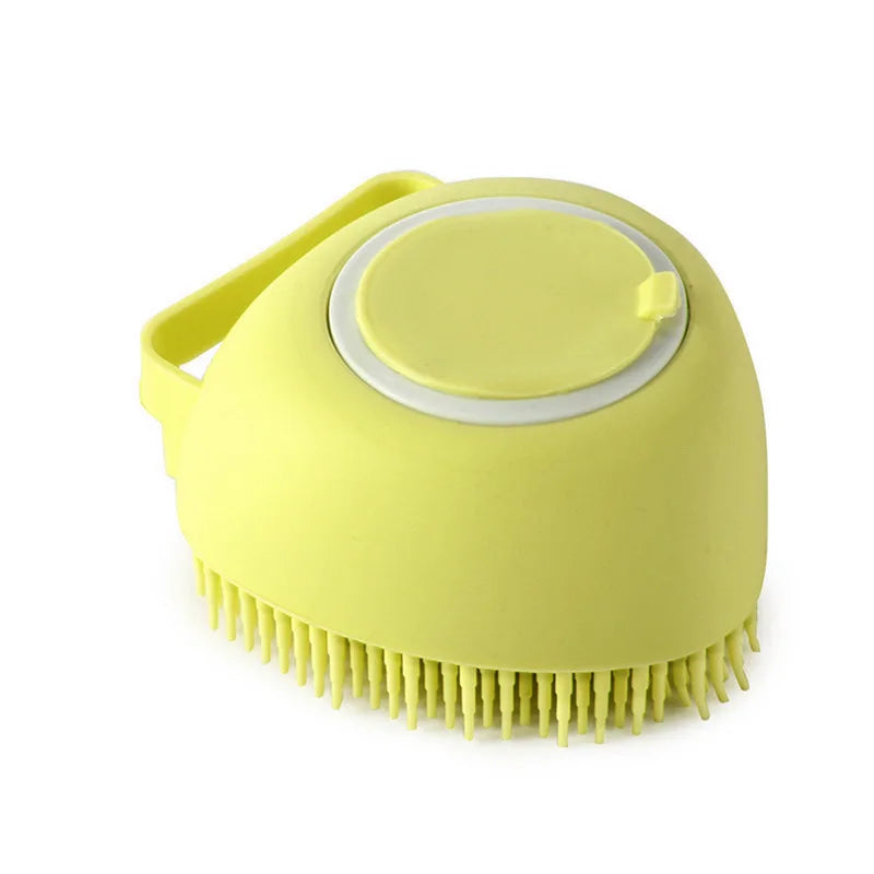 Bathroom Puppy Dog Cat Bath Massage Gloves Brush