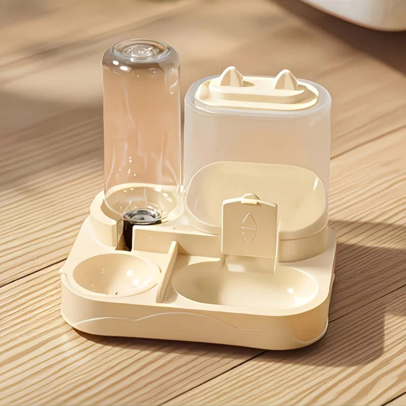 Large Pet Feeder & Water Dispenser