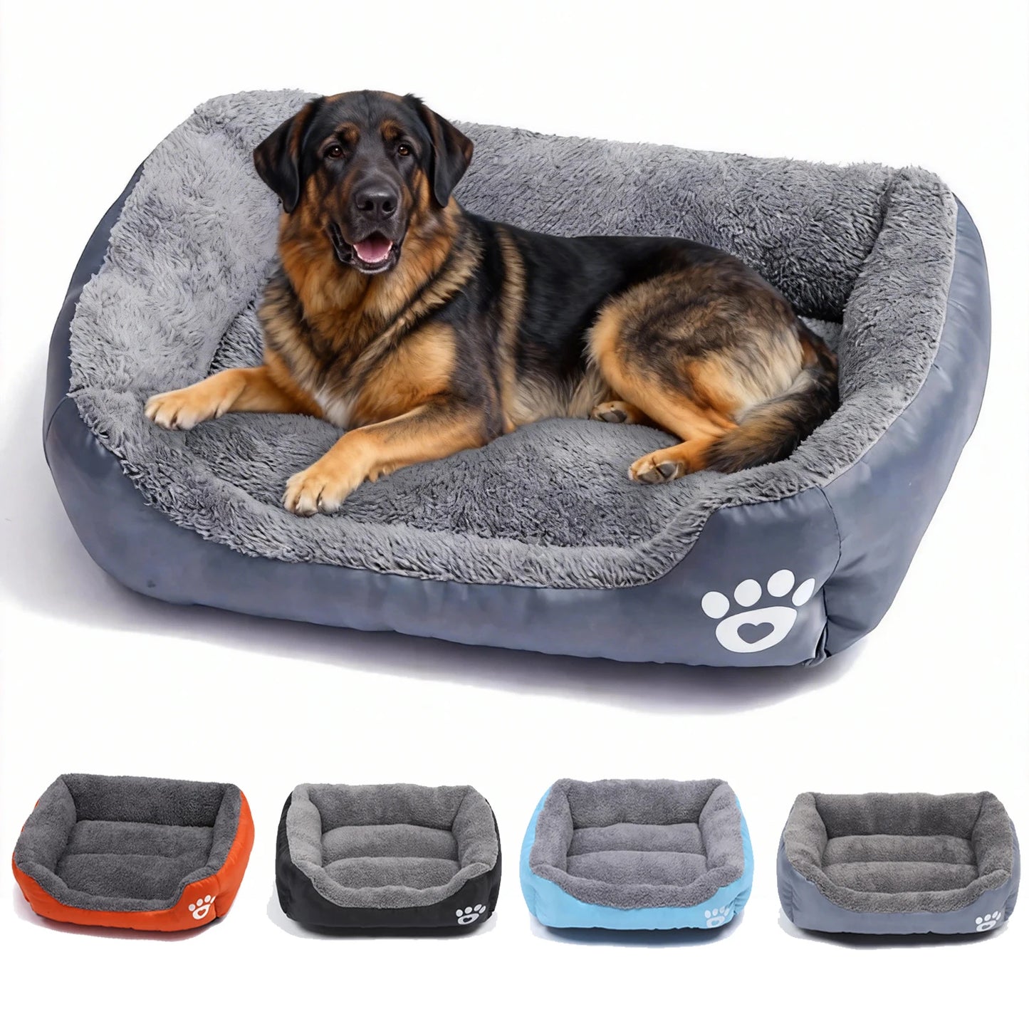 Soft Square Large Bed