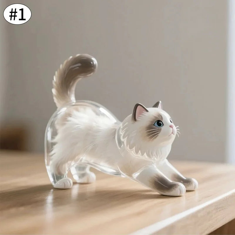 Cat Hair Memorial Storage Keychain