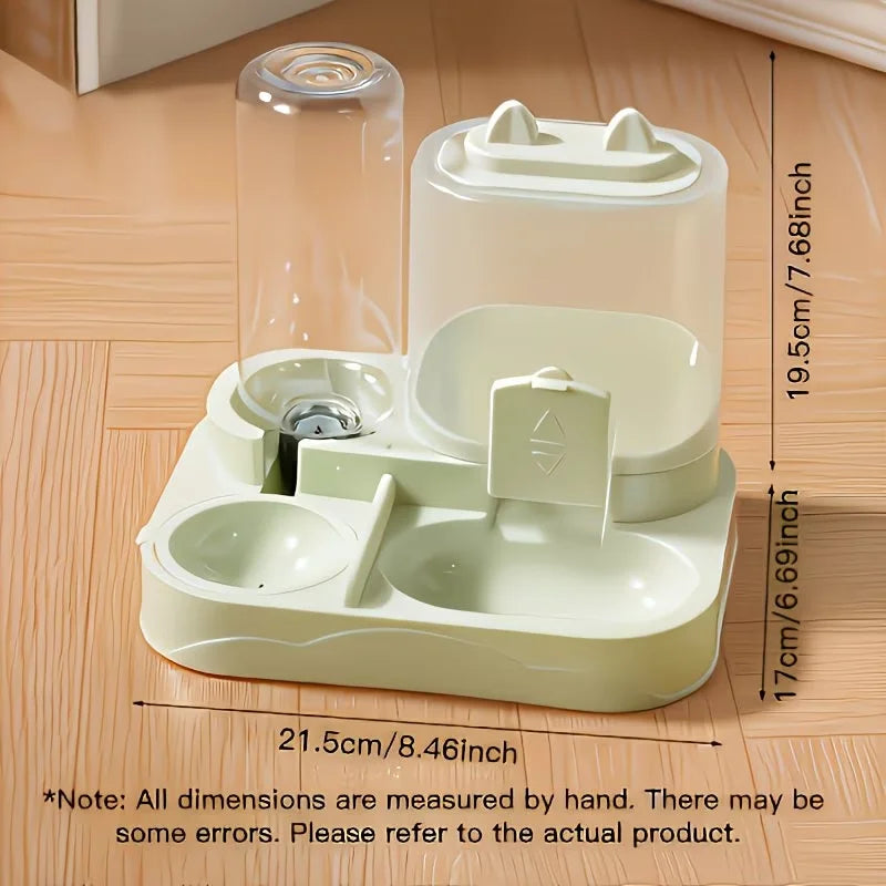 Large Pet Feeder & Water Dispenser