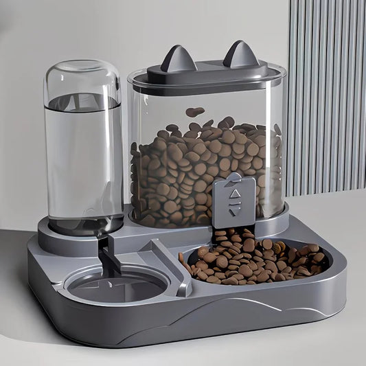 Large Pet Feeder & Water Dispenser