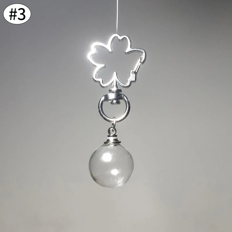 Cat Hair Memorial Storage Keychain